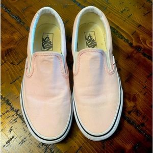 Baby Pink Slip-on Vans